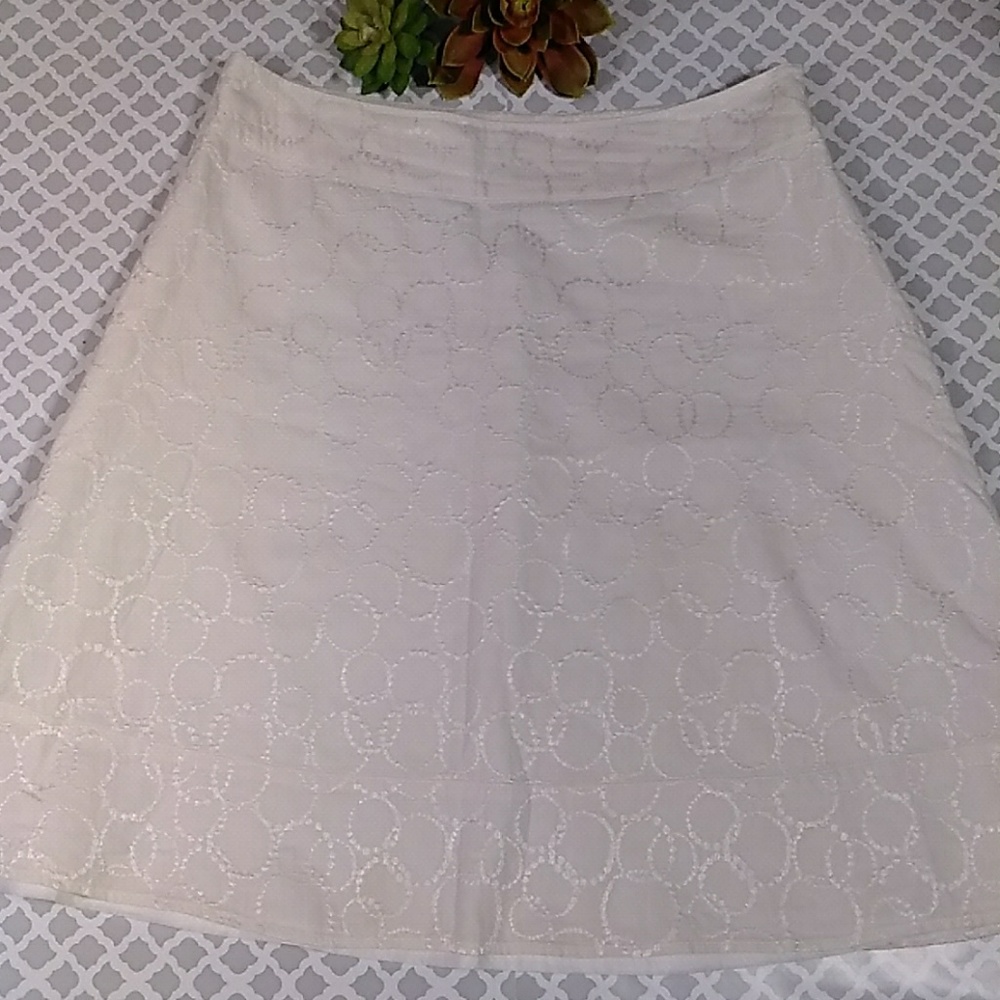 Style & CO.  Skirt  55%linen Size 14